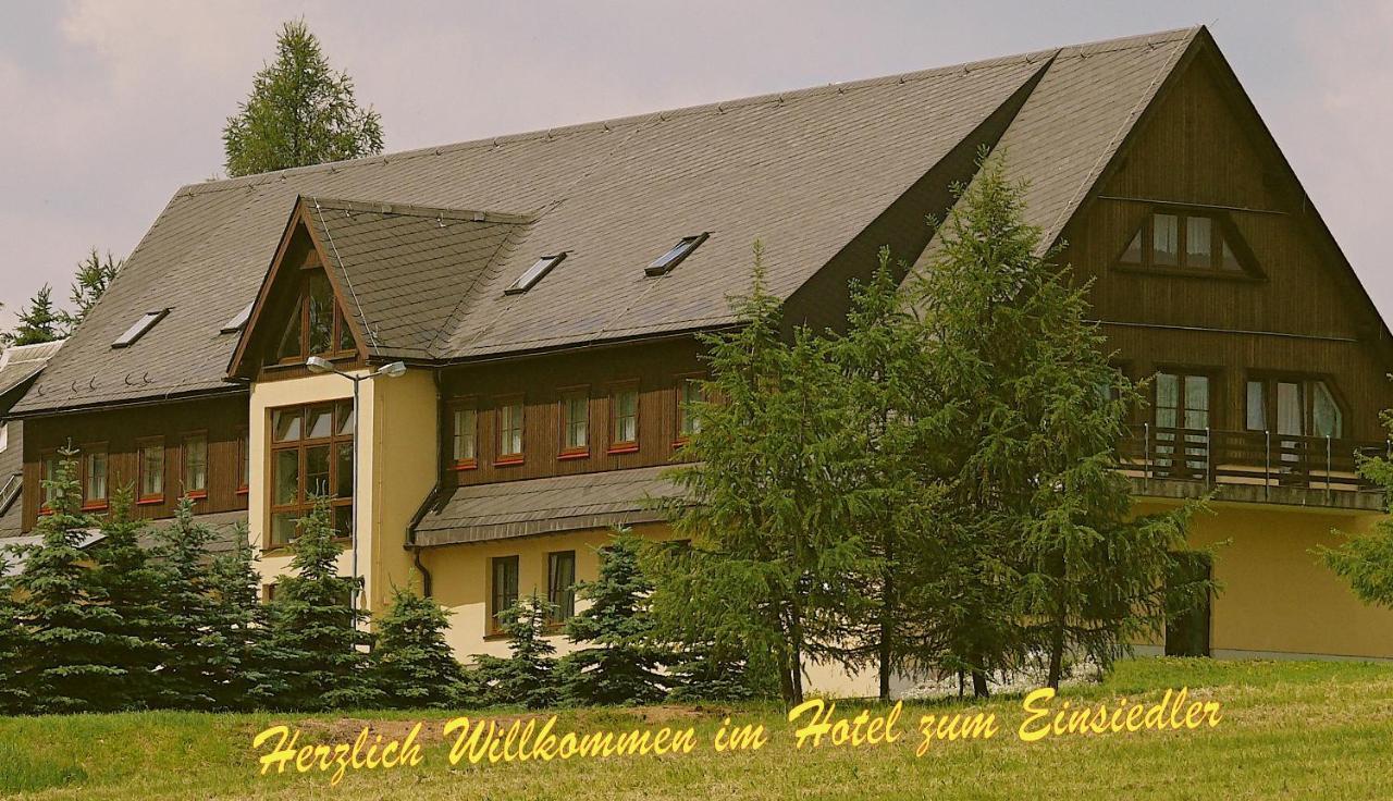 Hotel "Zum Einsiedler" Deutschneudorf Kamer foto